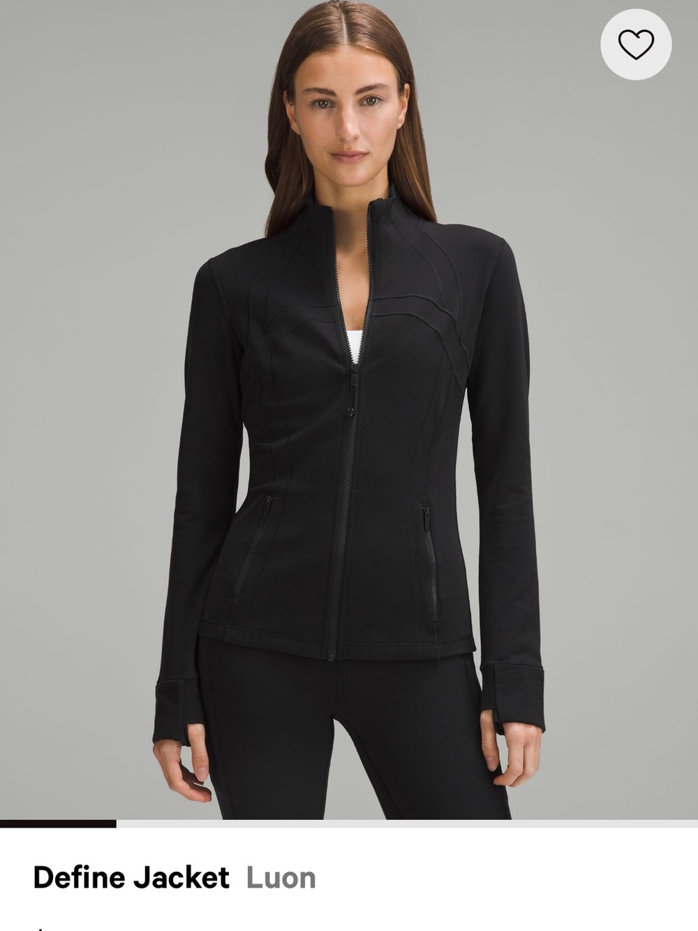 Lululemon Define Jacket - Luon